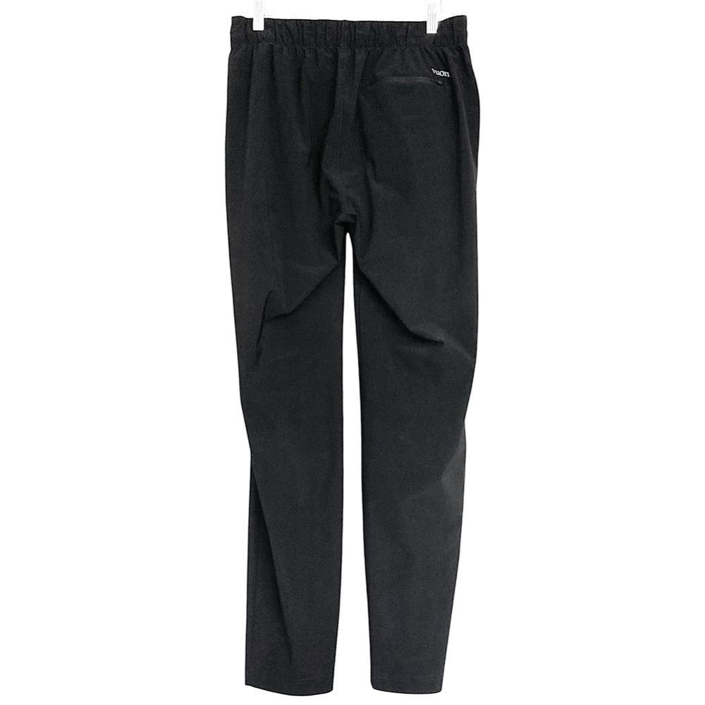 VUORI Fleet Pants Athletic Slim 30" Elastic Waist Stretch Performance Sz M Black - Picture 9 of 14